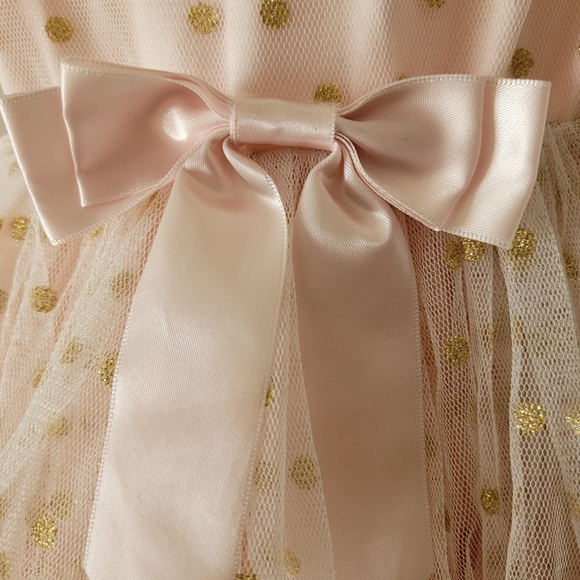 Pink and gold dress - Picture 3 of 4